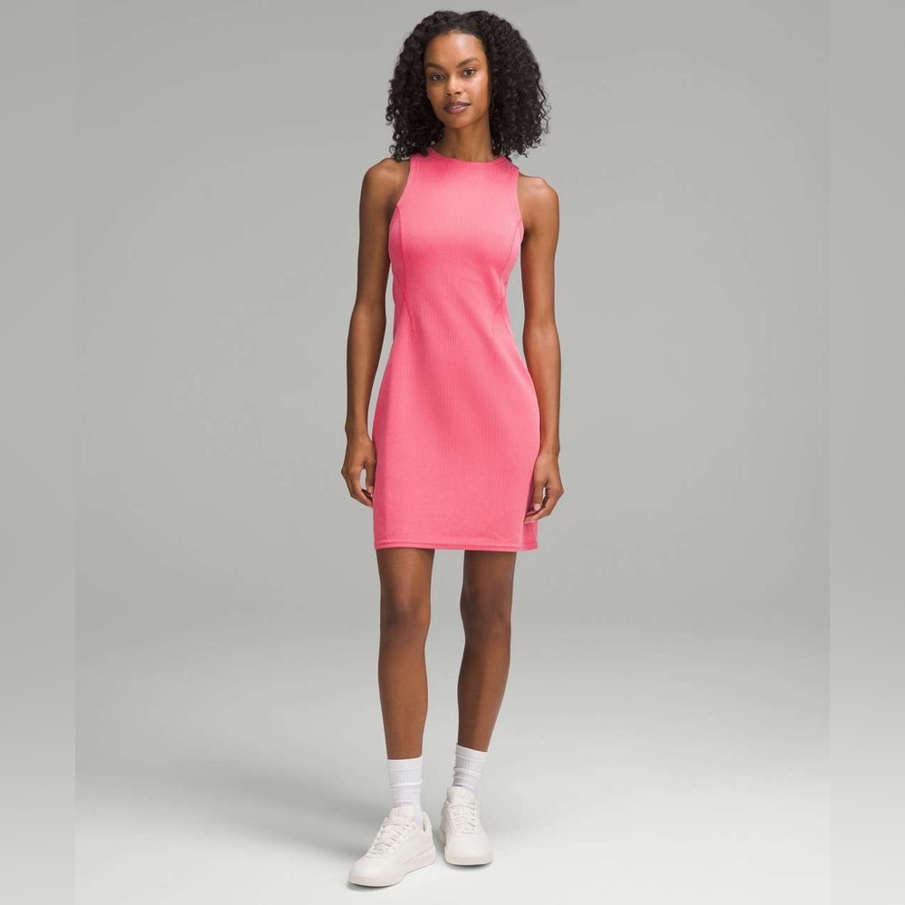 Lululemon Ribbed Softstreme Slim-Fit Tank Dress
